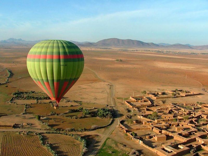 Hot Air Balloon Tour To Discover The  Atlas Mountains And Marrakech From The Sky
